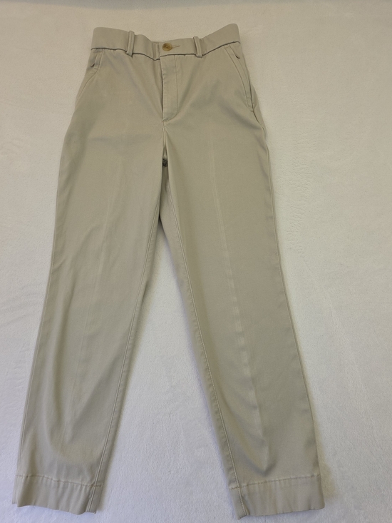 SPANX Pants - Spanx Slim Straight Pants Beige Stretch High Rise Pull On Women Small